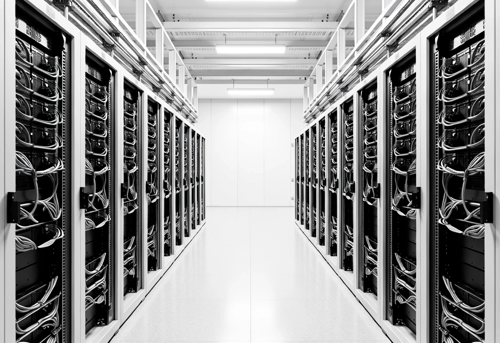 High-density data environment representing the scale of our research